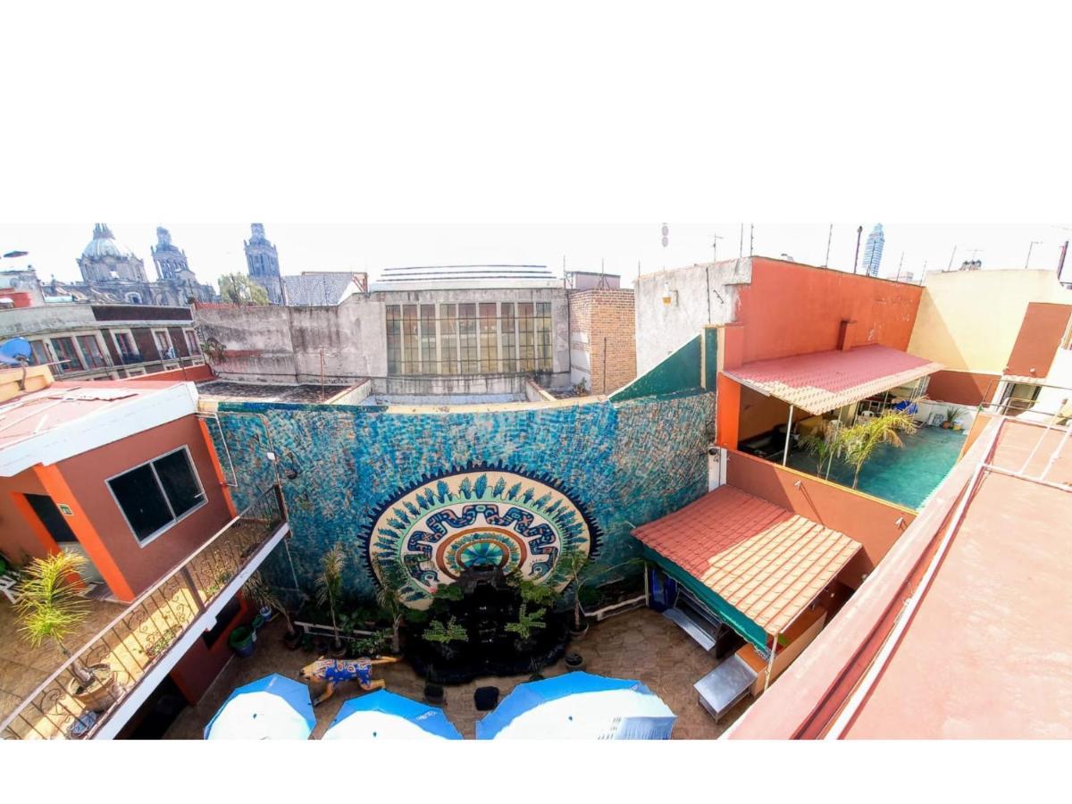 Hostel Plaza Mayor Meksyk Zewnętrze zdjęcie